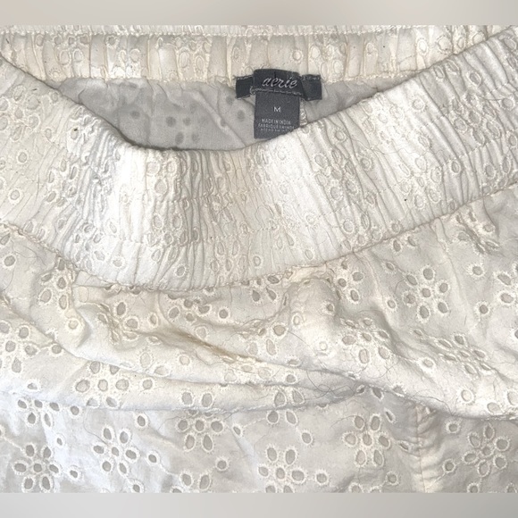 Aerie White Flower Lace Shorts - Picture 3 of 3